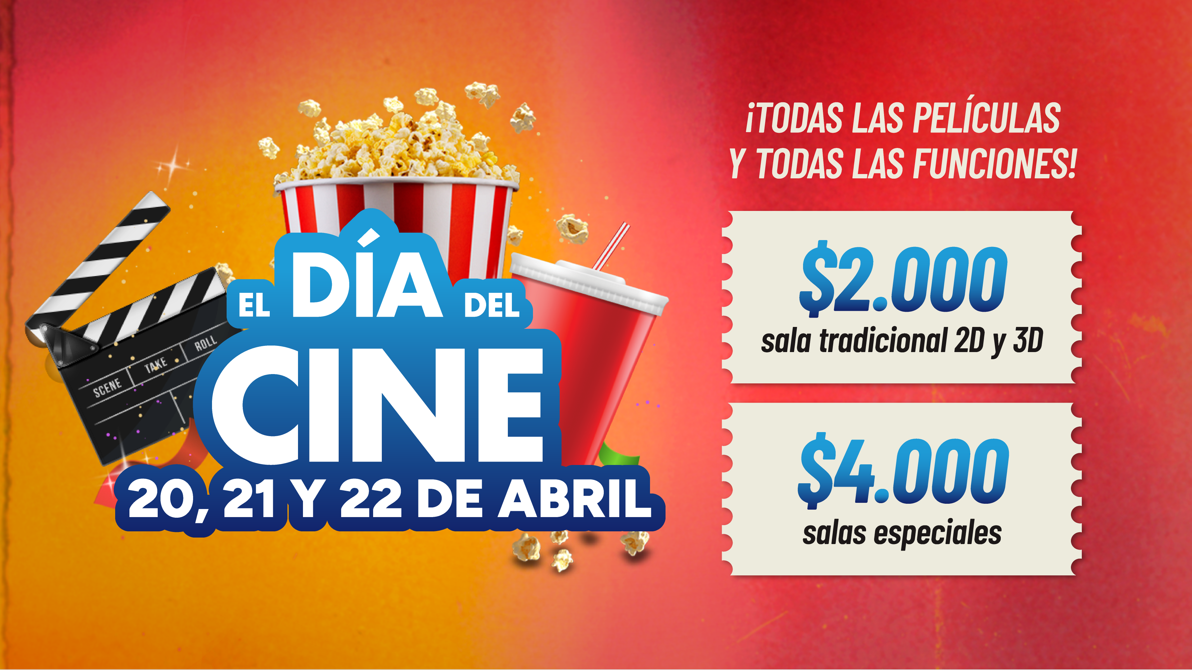 Vuelve el Día del Cine